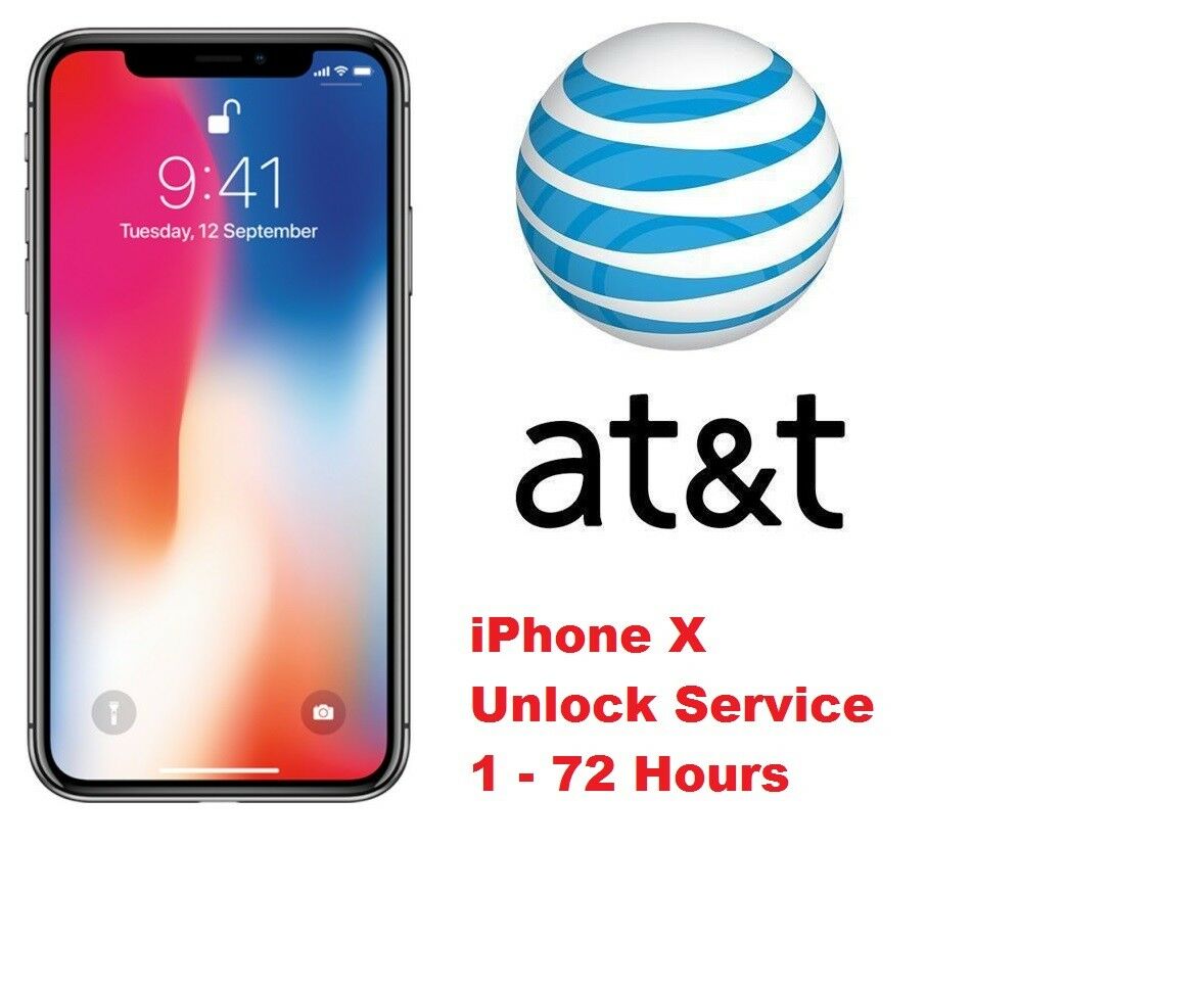 Iphone X Xr Xs / Xs Max At&t Factory Unlock Code Service - Clean Imei Fast