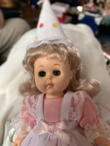Ginny Doll 1986 Happy Birthday Dress And Party Hat