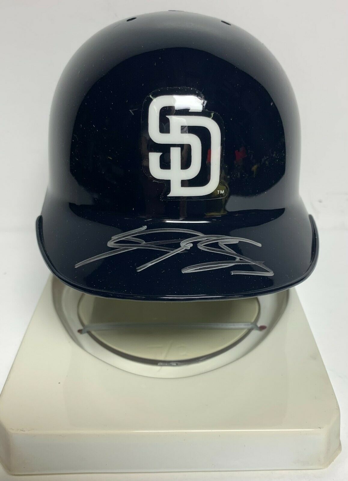 Kyle Blanks Signed San Diego Padres Baseball Mini-helmet Psa 3a49644