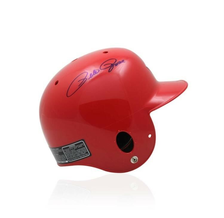 Pete Rose Signed Batting Helmet - Psa/dna Certified