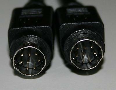 Replacement Din 8-pin Cable Subwoofer Cord 8 Pin Jvc Audio System Black 6 Ft