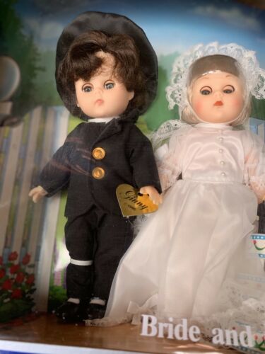 1984 Bride And Groom Vogue Ginny Dolls New In Box