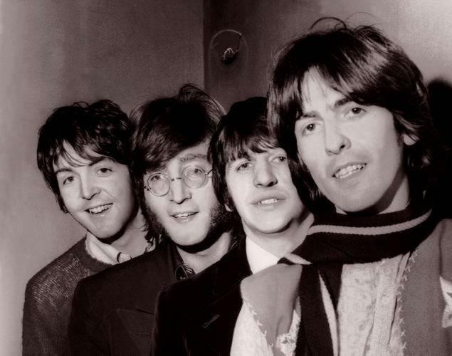Beatles Photo The B&w Photograph Fab Four Picture