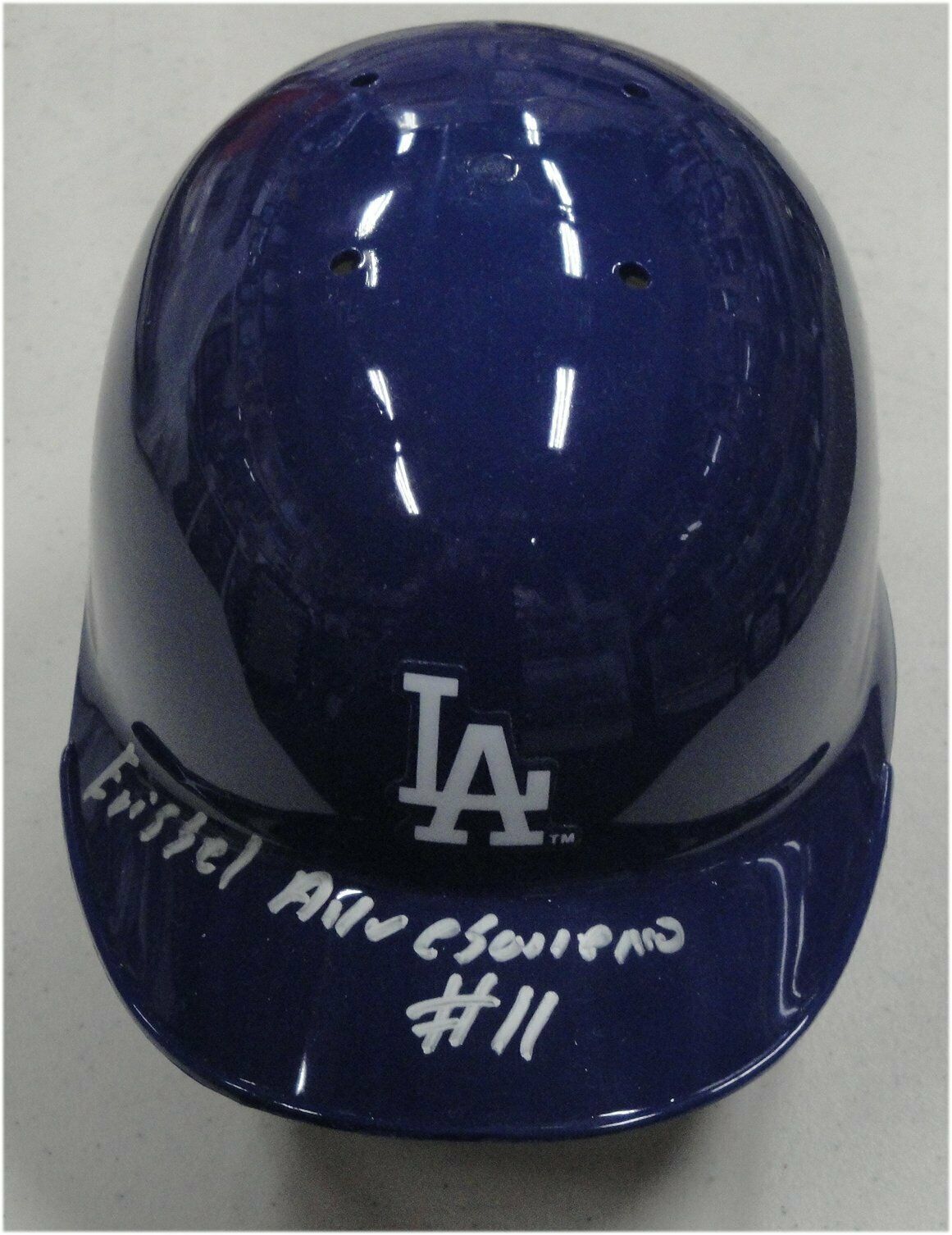 Erisbel Arruebarrena Signed Autograph Major League Baseball Mini Helmet W/ Coa
