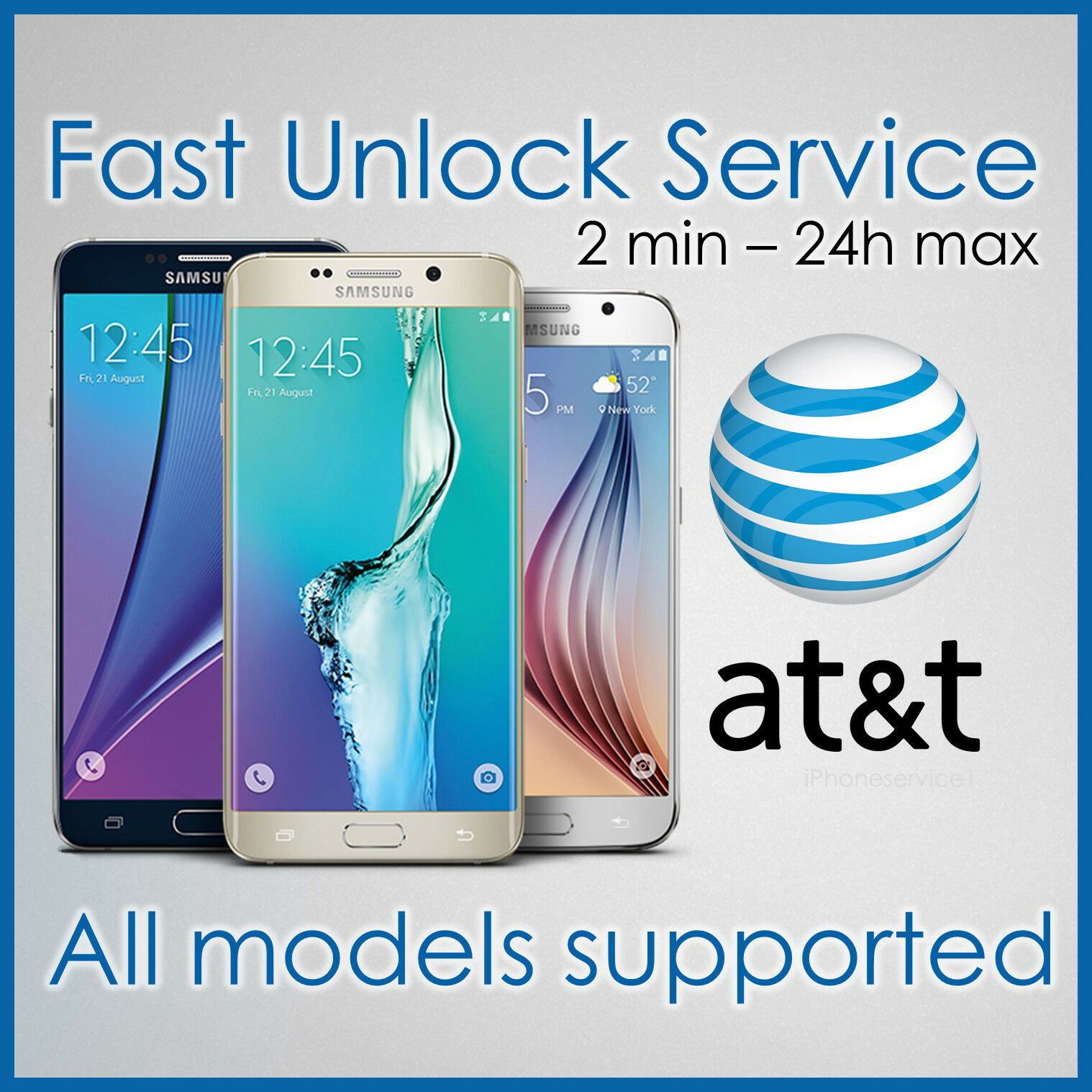 At&t Att Unlock Code Service For Samsung Galaxy S10 S9 S8 S7 S6 S5 Notes Active